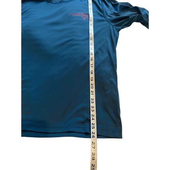 Reel Life blue long sleeve performance shirt shirt - M - 🙂3/$15 - Picture 5 of 7
